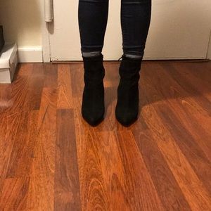 Steve Madden zip ankle boots